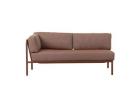 Luxury Mauritius Island 2 Seater Left Arm Outdoor Sofa