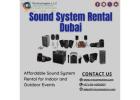 Best Sound System Rental Concerts Now?