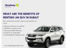Cheap SUV Rental Dubai with Best Deals
