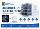 Präzise Punktwolke-zu-CAD Verarbeitung für digitale Modelle