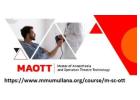 Msc ott admission form