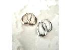 Minimalist 10K Real Gold Oval Hoops – Small 3/4" Lightweight Earrings Gift for Women