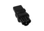 C13 to C6 Power Plug Adapter