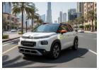 Affordable Citroen car hire Dubai with Chauffeurs