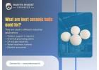 Heavy Duty Inert Ceramic Balls for Industrial Use
