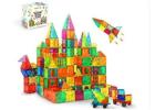 120-Piece Magnetic Tiles for Kids – Safe STEM Learning Toy | Ages 3+