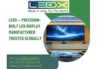 LEDX — Precision-Built LED Display Manufacturer Trusted Globally