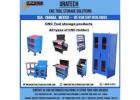 Reduce Tool Search Time with Heavy-Duty CNC Tool Carts