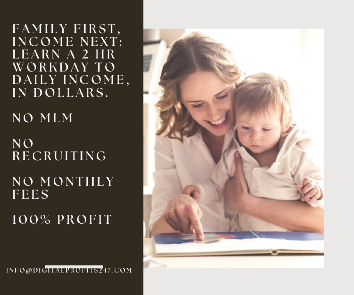 Moms, how to make $300 a day working from home?