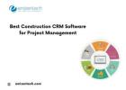 Best Construction CRM Software for Project Management