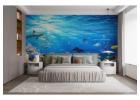 Dive into Style with Ocean Themed Wallpaper