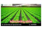 Indian Farming Articles for Modern Agricultural Knowledge