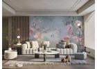 Beautiful Flowers Background for Livingroom