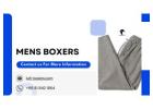 Mens Boxers – Stylish, Breathable, and Everyday Comfort Wear