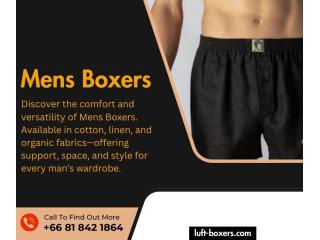 Mens Boxers – Comfortable, Stylish & Everyday Essentials Mens Boxers – Comfortable, Stylish & Everyday Essentials