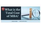 What is the Total Cost of MBA?