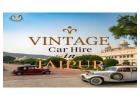 Vintage Car Hire in Jaipur for Luxury Entrances & Photoshoots