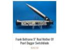 Choose razor-sharp Switchblade Knives in varied sizes, shapes, colours, and styles