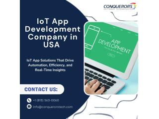 IoT App Development Company in USA | Conquerors Tech IoT App Development Company in USA | Conquerors Tech