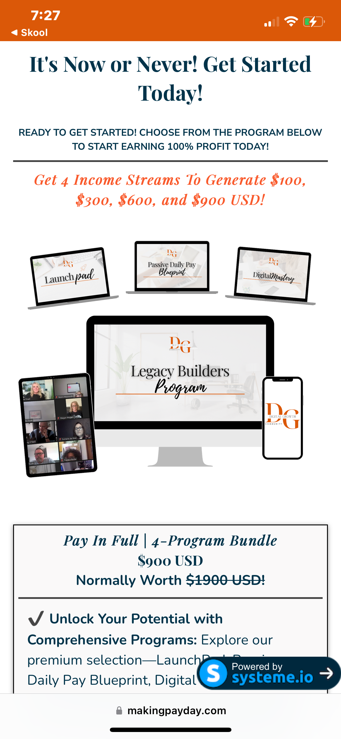 Legacy Builder Blueprint