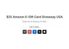$25 Amazon E-Gift Card Drop — Enter for free in 60 Seconds! (Colorado)