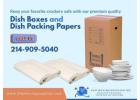 Heavy-Duty Dish Box for Safe Packing | Dish Pack Boxes & Packing Paper for Dishes