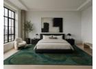 Fresh Green Carpets to Brighten Your Rooms