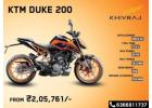 KTM 200 Duke Price, Specs & Mileage in India