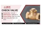 Check Valve Manufacturers