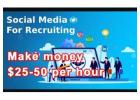 We need SOCIAL MEDIA ASSISTANTS from your country ASAP and earn $25 - $50 Per Hour