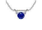 Experience the Beauty of Sapphire Necklaces 1.11cttw