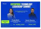 Enterprise Technology Leadership Summit | Global Tech Leadership Conference 2026