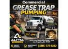 Commercial Grease Trap Pumping Services by Alpha Pumping