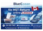 File HST Return Online Canada – Blue Ocean Tax