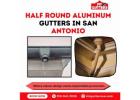 Half Round Aluminum Gutters in