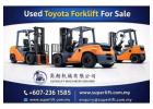 Buy Reliable Used Toyota Forklift for Sale from Superlift Machinery