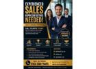 Experienced Sales Representatives Wanted 
