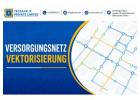 Präzise Versorgungsnetz Vektorisierung für digitale Infrastruktur