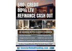 INVESTOR REFI CASH OUT – UP TO 80% LTV - VACANT PROPERTIES OK!