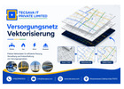 Präzise Versorgungsnetz-Vektorisierung für digitale Infrastruktur