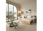 Love my new Japandi sectional! So comfy & stylish - Must see!