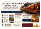 Luxury train tours India price 