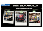 Let the best print shop in Amarillo be part of your business's progress