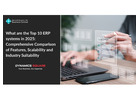 10 ERP Platforms Transforming Business Operations