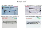 Opel GT (1968–1973) / Opel Manta A / Opel Rekord P2 bumpers classic car