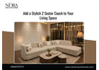 Add a Stylish 2 Seater Couch to Your Living Space