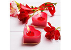 Heart Shaped Luxury Scented Fancy Candle for Gifting