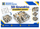Räume dreidimensional erleben – moderne Grundrissvisualisierung von Tecsava