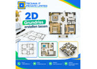 Präzise Raumplanung mit digitalen 2D-Grundrissen
