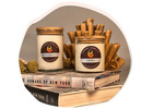 Sandalwood Candles with a Calm, Earthy Fragrance 